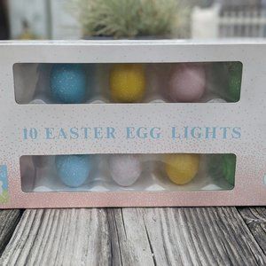 Novelty Easter Egg Lights Vintage